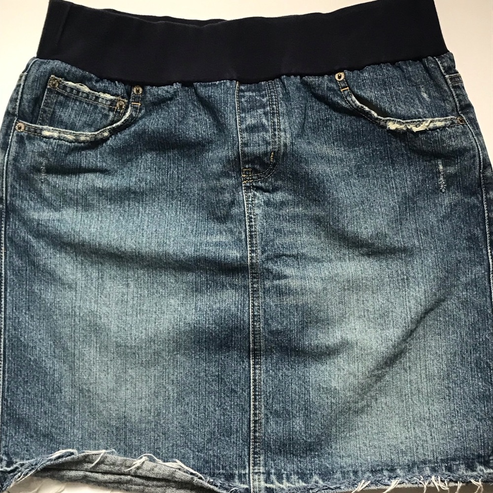 American Star Elastic Waist Jean Skirt size M